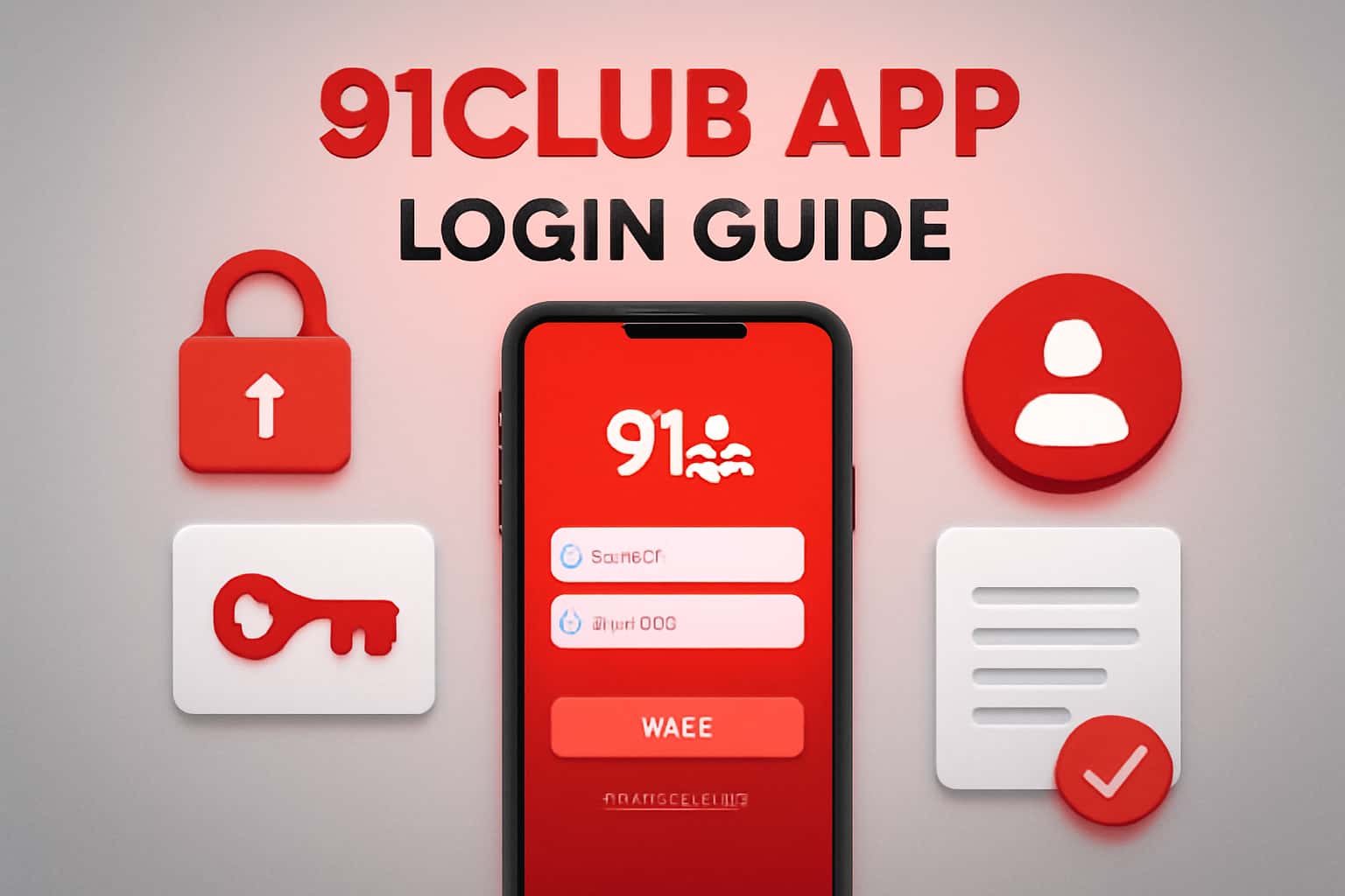 A visual representation of the 91Club App Login Guide showcasing secure access protocols.