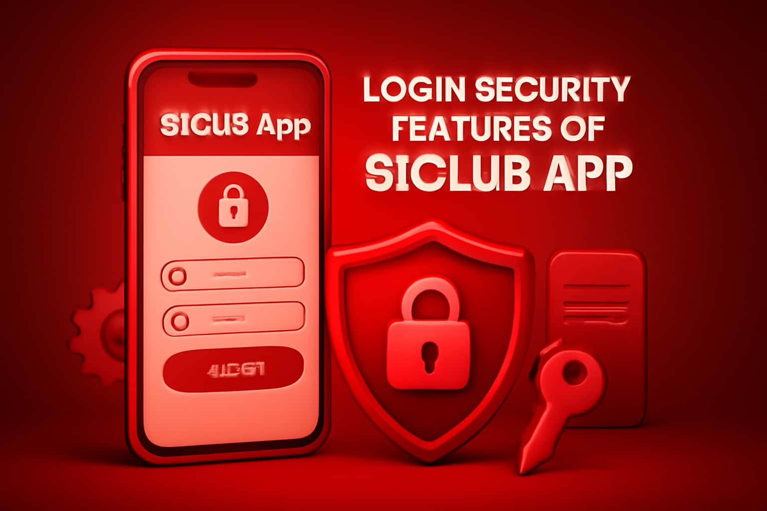 High-tech visual representation of login security features in the 91Club App.