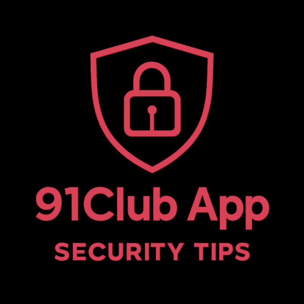 Icon representing security tips for 91Club App users.