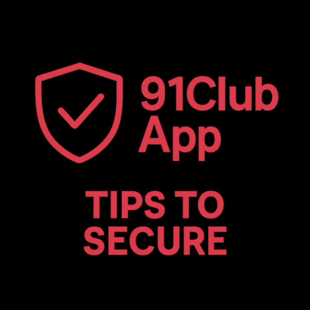 Icon representing account security for 91Club App.