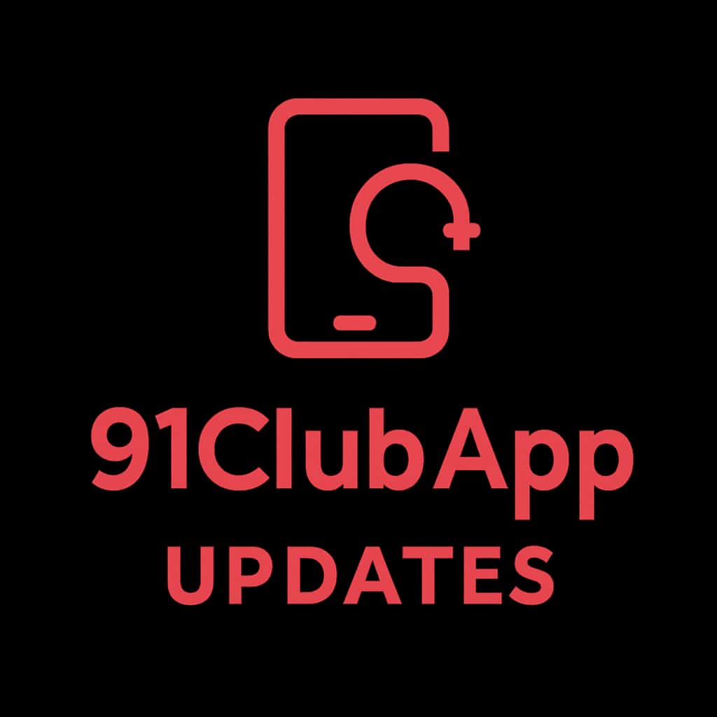 Minimal icon representing 91Club App updates.